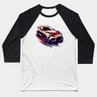 Toyota Supra Baseball T-Shirt